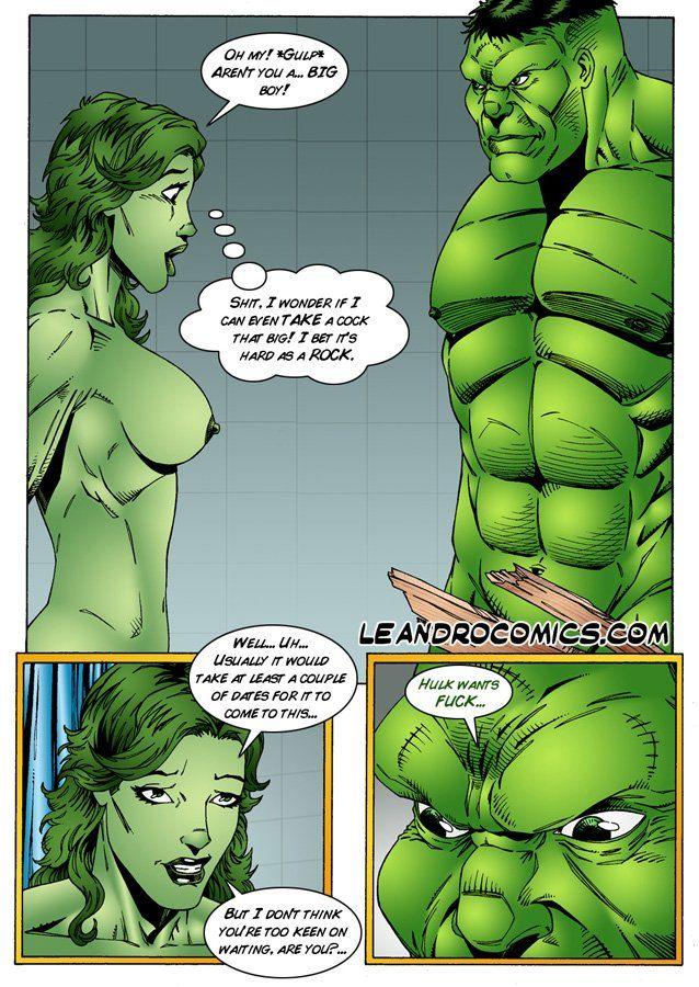 She hulk cartoon