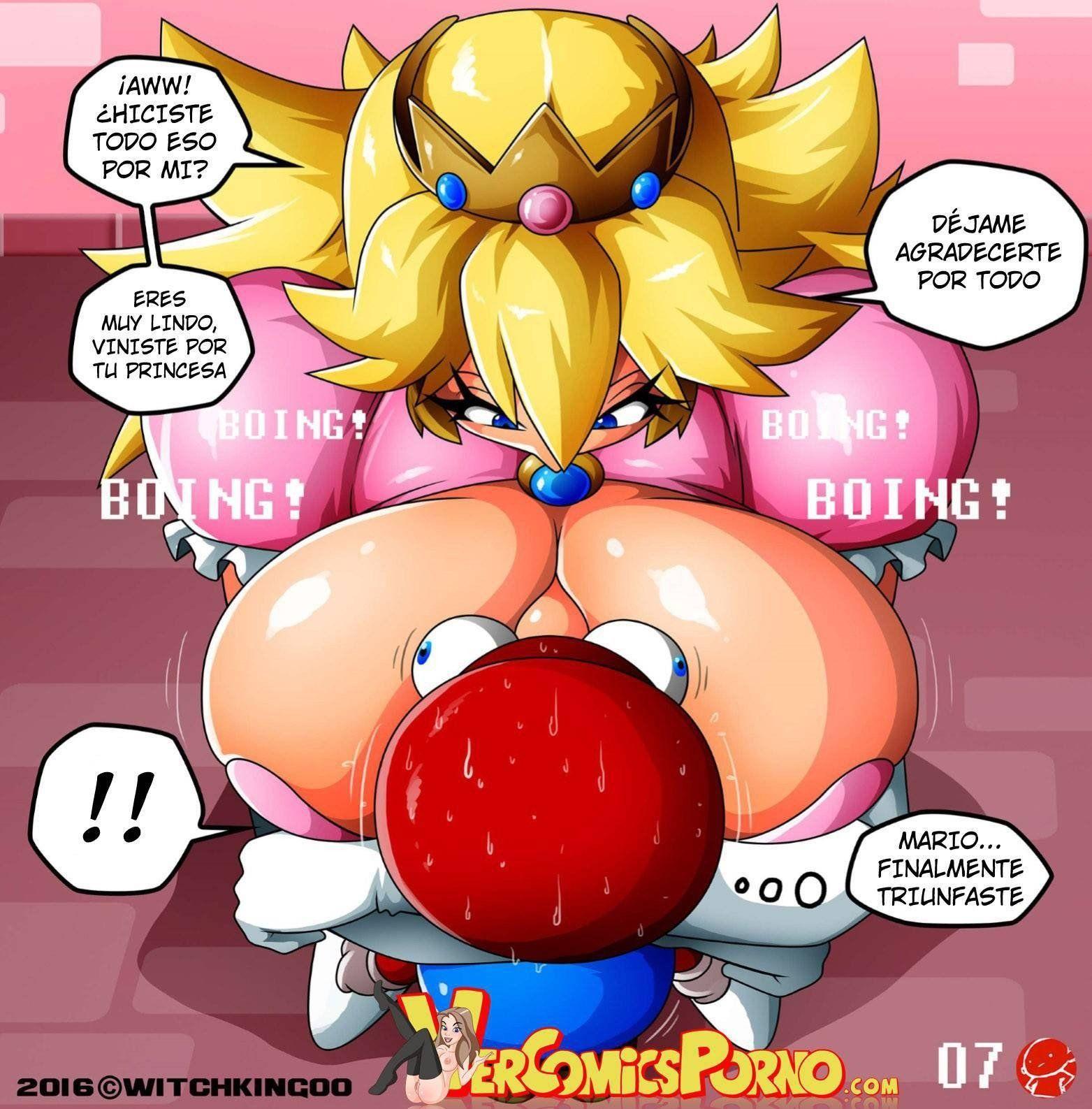 Mario peach