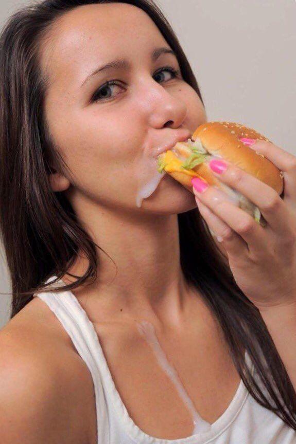 Snowdrop reccomend eating burger