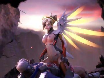 Lady reccomend overwatch mercy joi