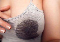 Big L. recomended nipples showing through shirt