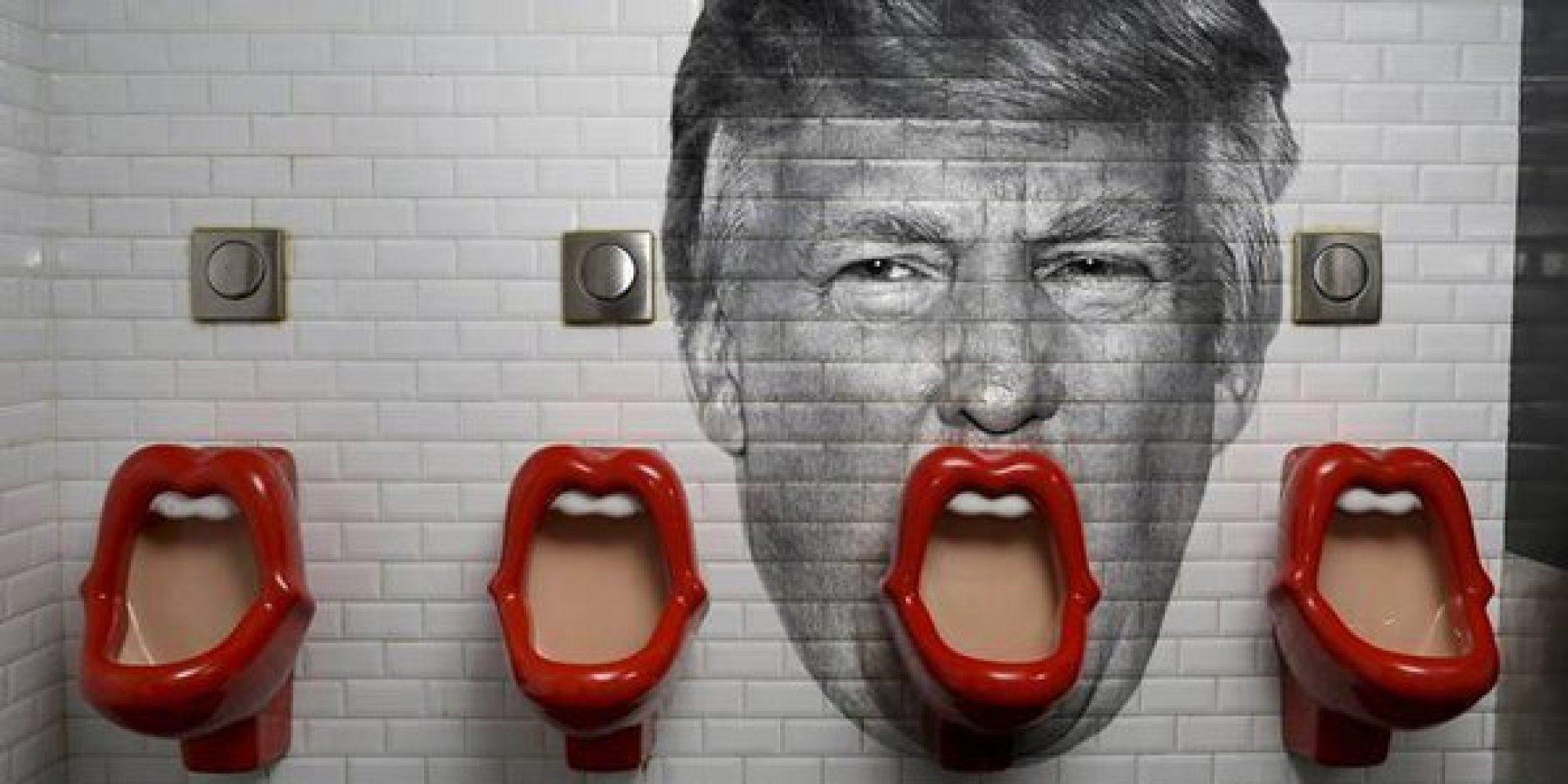 Made to lick urinals stories