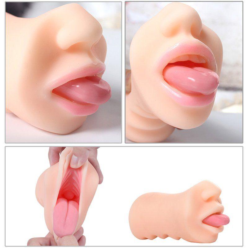Male masturbation deep throat toys