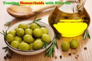 Olive oil in anus