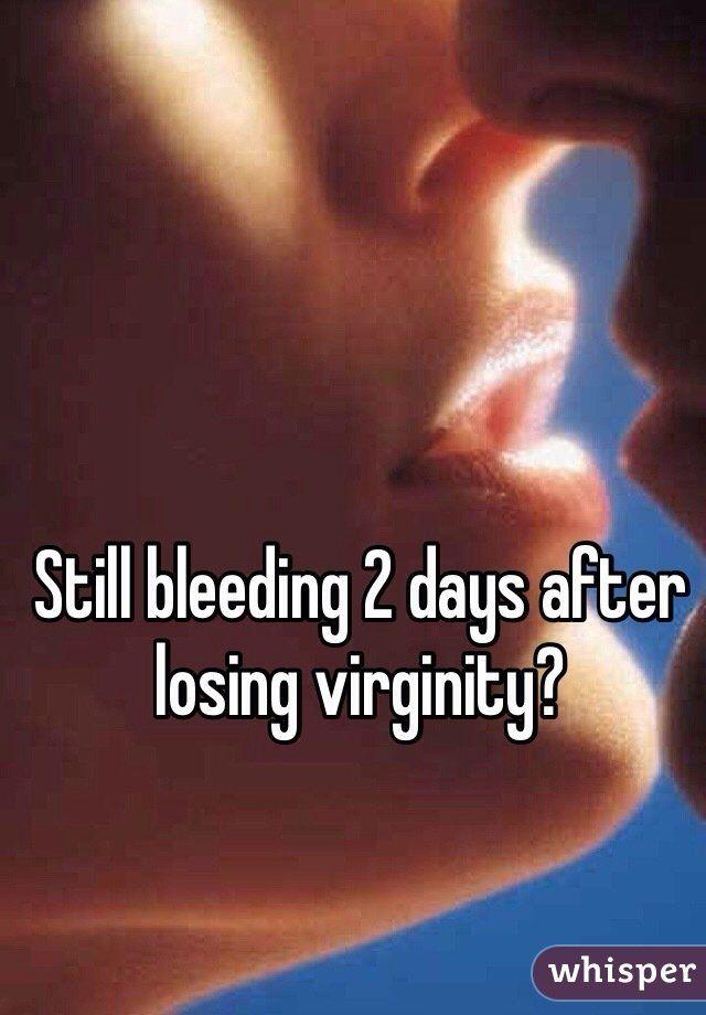 best of Bleed virginity you Do after losing