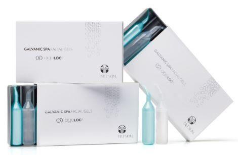 Facial gels with ageloc