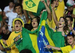 best of Naked Brazilian soccer fan