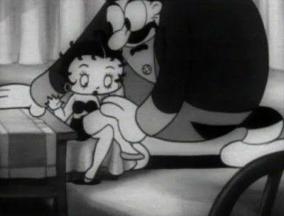 Betty boop with a dick