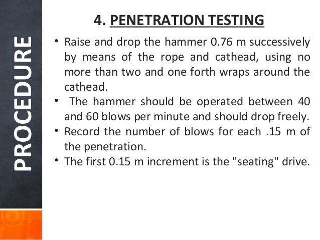 best of Ppt Standard penetration test