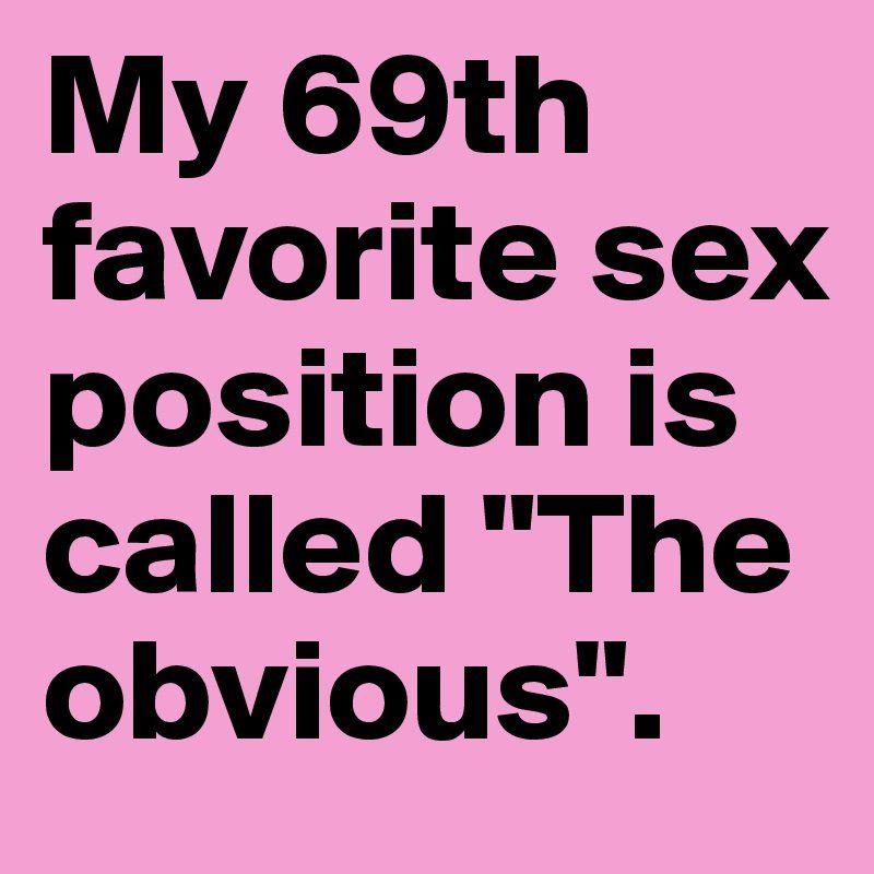 Favorite sex position post picture