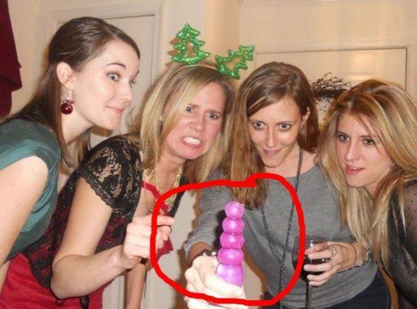 Shoe S. reccomend Girl with dildo at party
