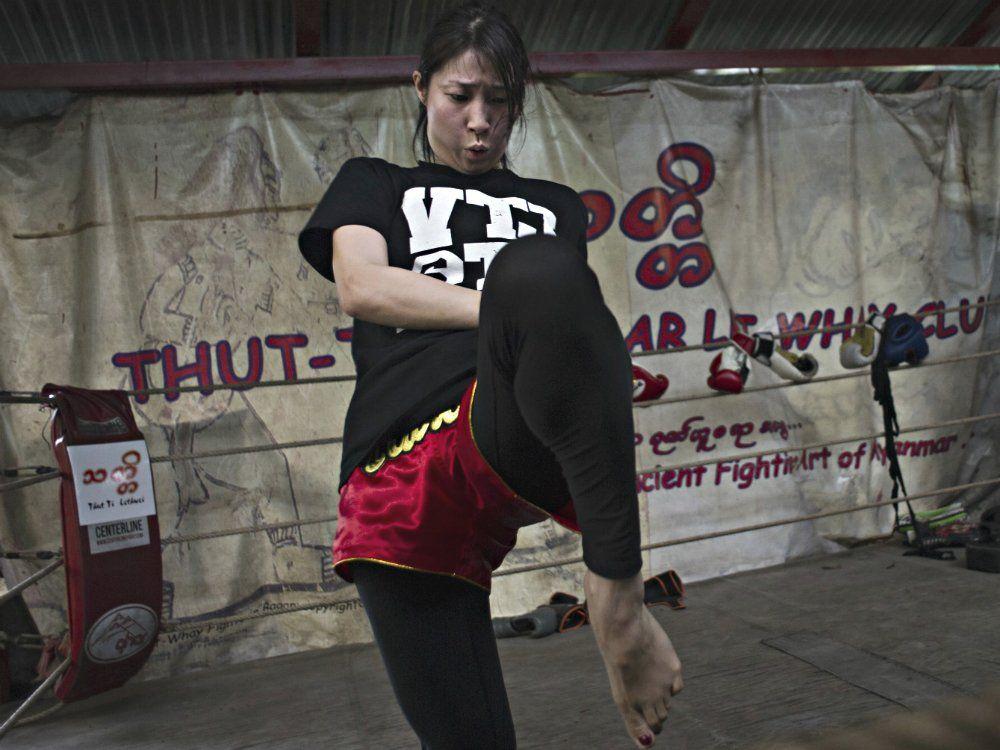 best of Kickboxing Asian girls