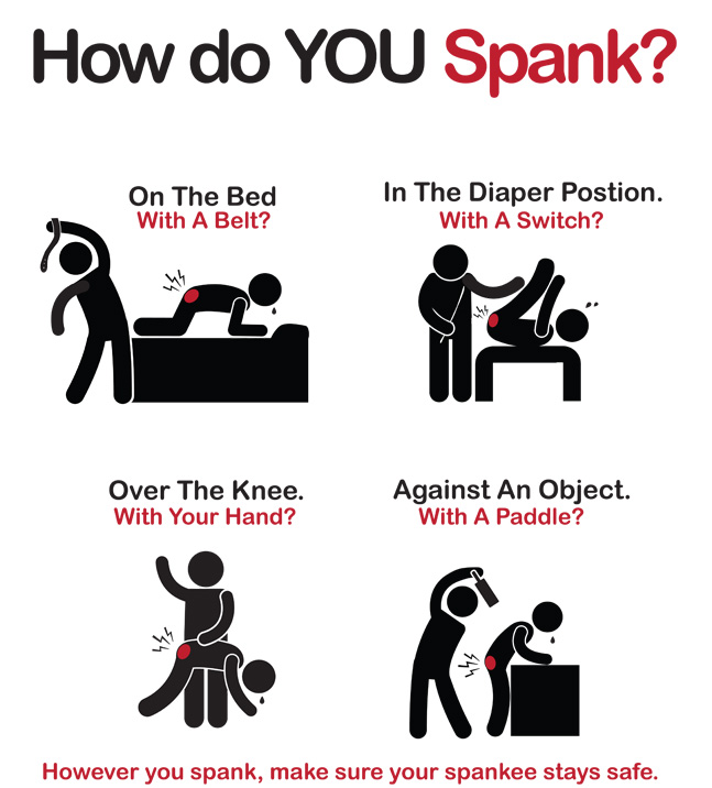 The proper way to spank