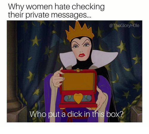 Dick in the box women