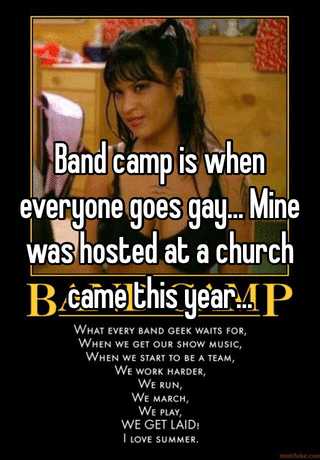 Muffin reccomend Gay band camp