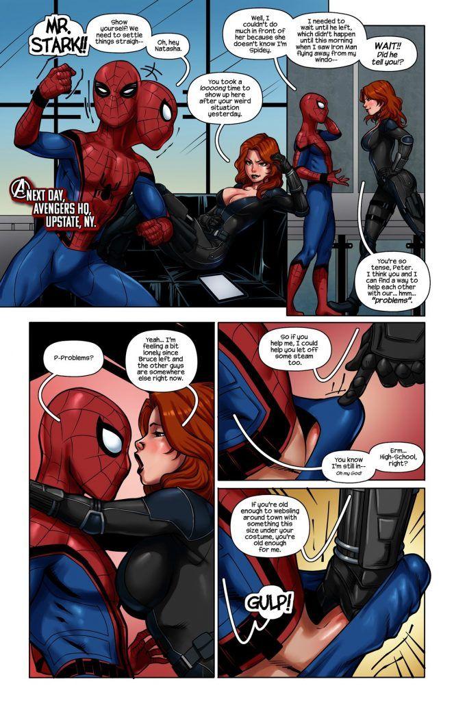 Mo reccomend Black Widow Spiderman Sex Pron Pictures 2018