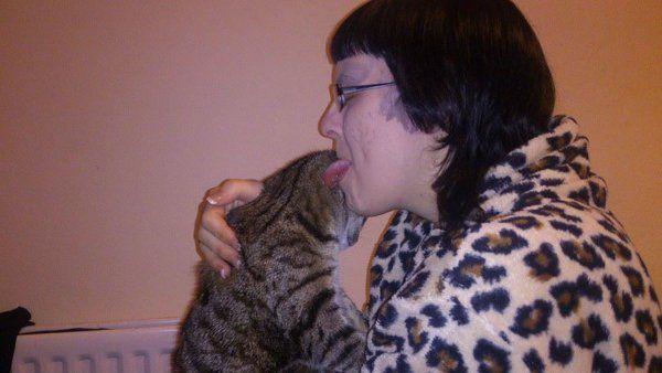 Cat lick people why