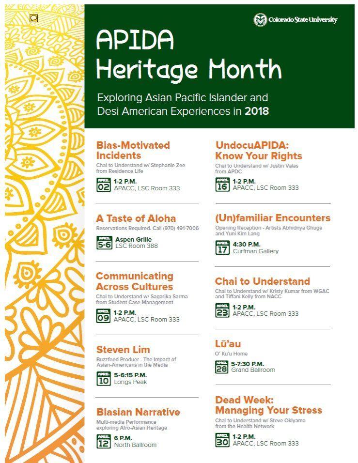 Terminator reccomend Asian pacific heritage month events