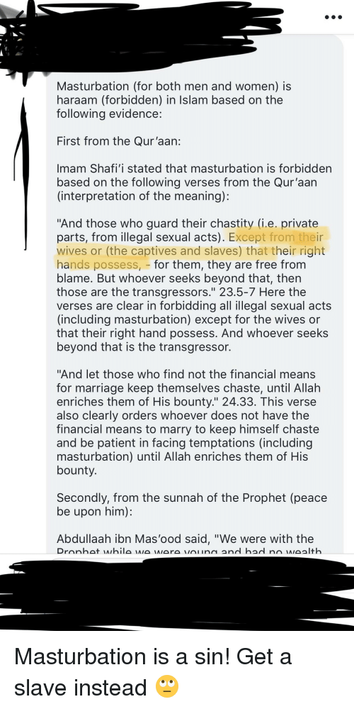 Polka-Dot reccomend Why is masturbation forbidden in islam
