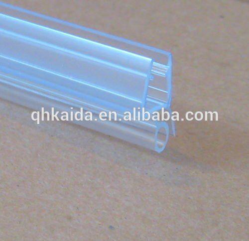 Clear rubber strip