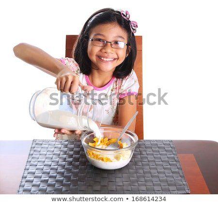 Asian mik and cereal