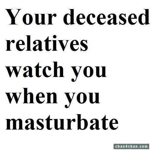 Watching relatives masturbate