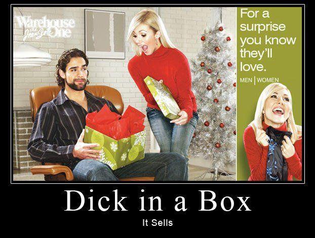 Dick in the box women