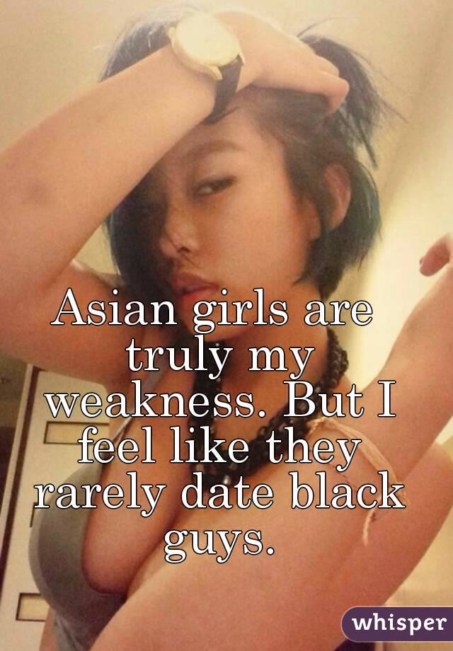 Asian girls love black men