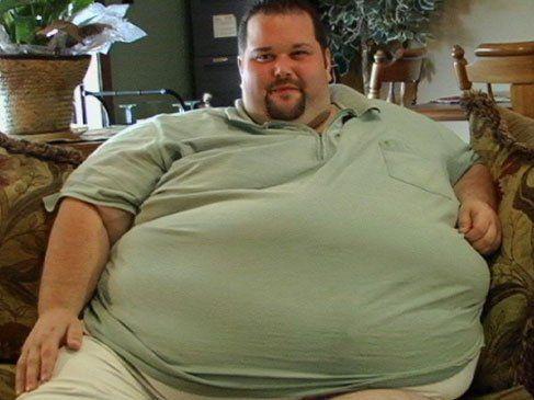 Chubby gay fat man