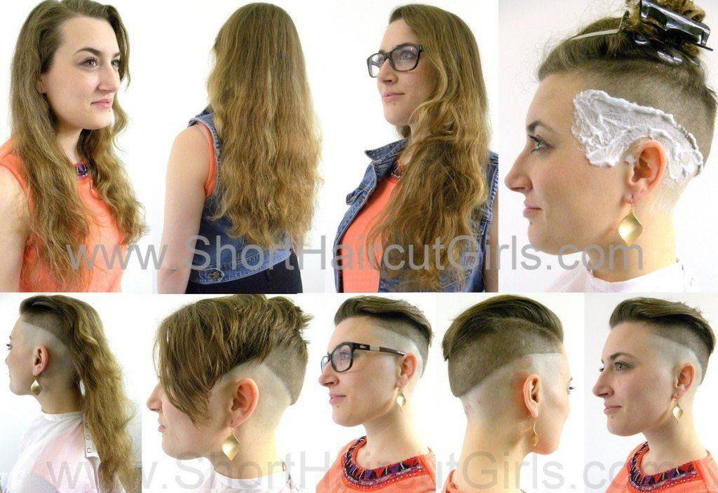 best of Makeovers shaved Haircut ladies