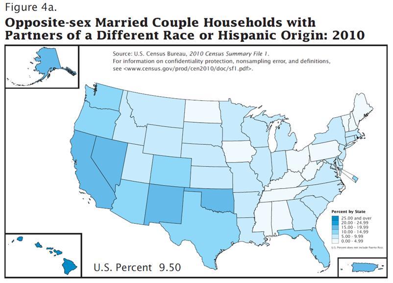 best of Marriage most state Interracial