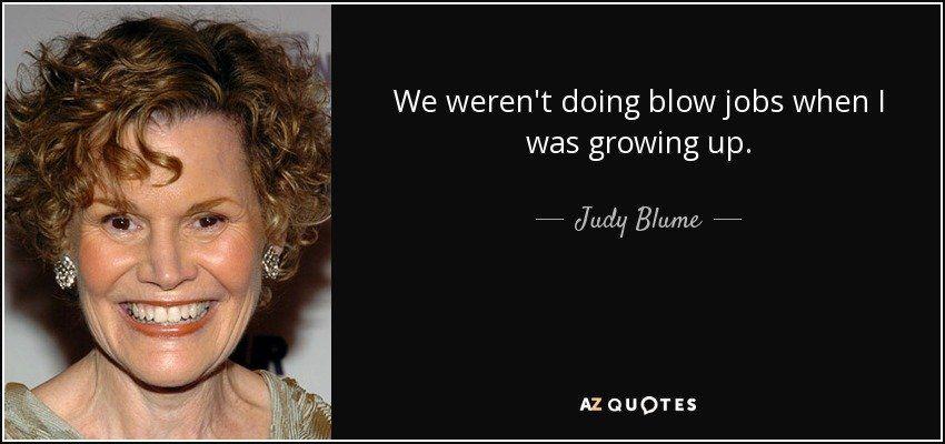 Judy blow jobs