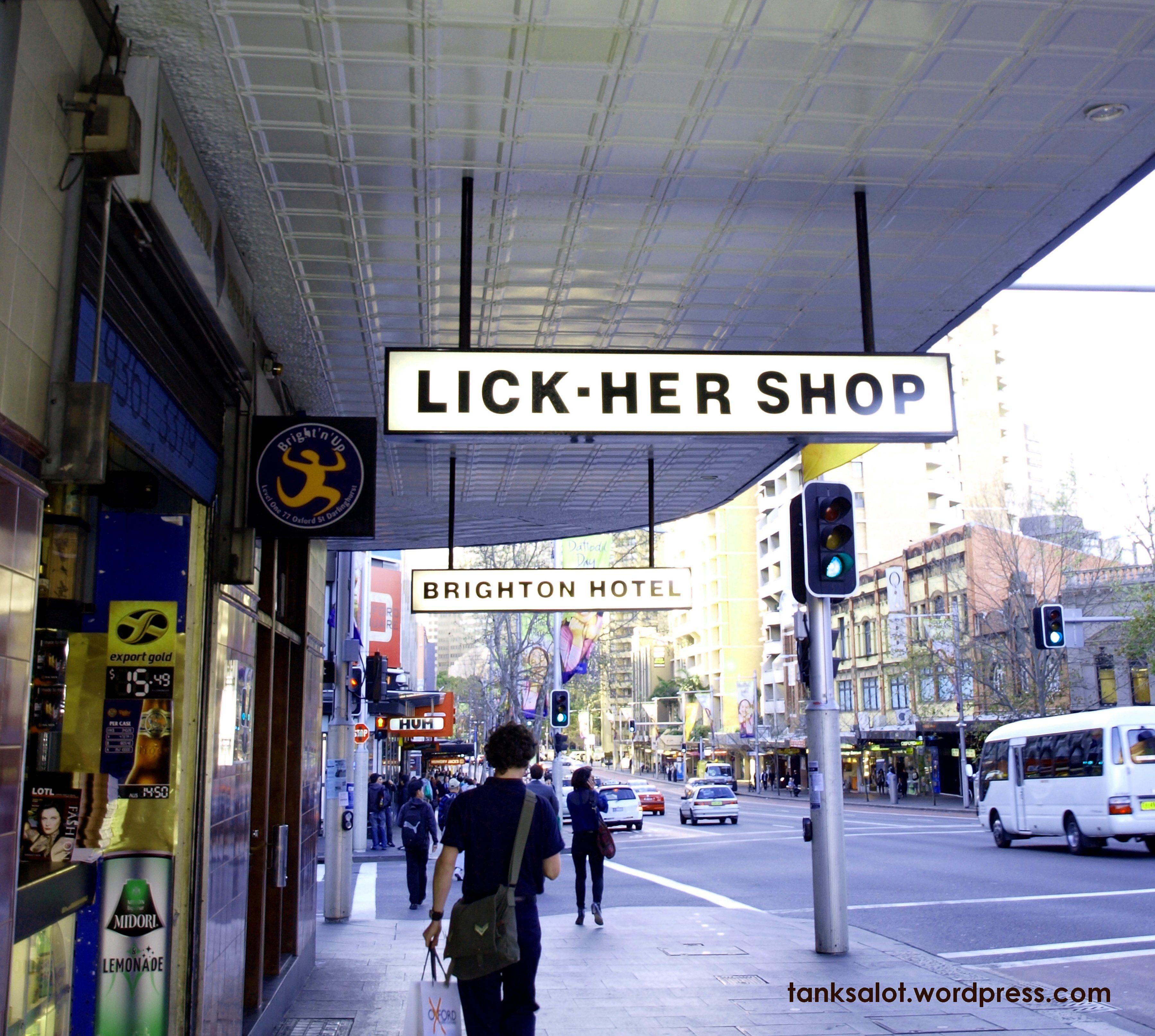 Lick her shop