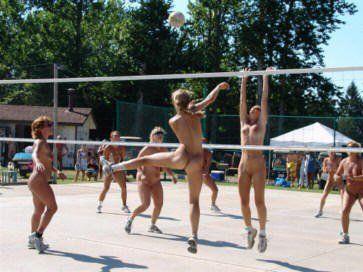 Redvine reccomend Nudist colony volleyball